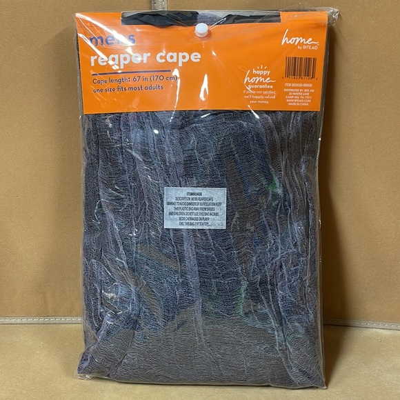 Mens reaper cape costume - Picture 4 of 6